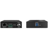 Lindy USB 3.2 Gen 1 Cat.6A HDBaseT Extender, USB-Extender schwarz, 100m