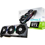 MSI GeForce RTX 3080 Ti SUPRIM X LHR, Grafikkarte Lite Hash Rate, 3x DisplayPort, 1x HDMI