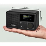 Medion Life S66822 tragbares DAB+ Radio  schwarz, UKW-Radio, Integrierter Akku