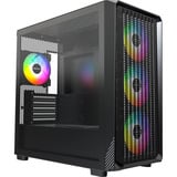 Montech X5M , Tower-Gehäuse schwarz, Tempered Glass