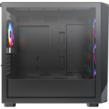 Montech X5M , Tower-Gehäuse schwarz, Tempered Glass
