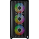 Montech X5M , Tower-Gehäuse schwarz, Tempered Glass
