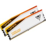 Patriot DIMM 32 GB DDR5-6600 (2x 16 GB) Dual-Kit, Arbeitsspeicher schwarz, PVER532G66C34KT, Viper Elite 5 RGB, INTEL XMP, AMD EXPO