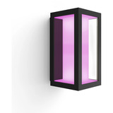 Philips HUE White & Color Ambiance Impress Outdoor Wandleuchte, LED-Leuchte schwarz