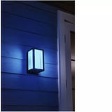 Philips Hue White & Color Ambiance Impress Outdoor Wandleuchte, LED-Leuchte schwarz