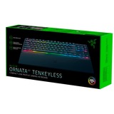 Razer Ornata V3 TKL, Gaming-Tastatur schwarz, DE-Layout, Razer Mecha-Membrane