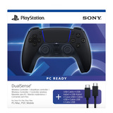 Sony DualSense Wireless-Controller, Gamepad schwarz, Midnight Black