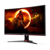 AOC AGON C27G2E/BK, Gaming-Monitor 68.6 cm (27 Zoll), schwarz/rot, Full HD, VA, HDR, Adaptive-Sync, HDMI, DisplayPort, 165Hz Panel