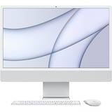Apple iMac 59,62 cm (24") M1 8-Core mit Retina 4,5K Display CTO, MAC-System silber, macOS Big Sur, Italienisch
