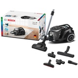 Bosch Home Serie 6 BGC41XSIL, Bodenstaubsauger schwarz