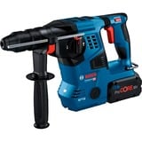 Bosch Professional Akku-Bohrhammer GBH 18V-28 CF Professional solo, 18Volt blau/schwarz, ohne Akku und Ladegerät, Bluetooth, in L-BOXX