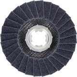 Bosch Professional X-LOCK Fächerscheibe EXPERT N475 SCM, Ø 115mm, Schleifscheibe Bohrung 22,23mm, Grob