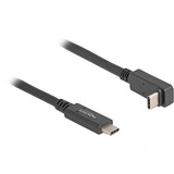DeLOCK USB 3.2 Gen 1 Kabel, USB-C Stecker > USB-C Stecker schwarz, 2 Meter, PD 3.0, Laden mit bis zu 60 Watt