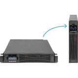 Digitus DN-170107 OnLine 10 kVA/10 kW, USV schwarz, Ohne Batterie, 2 Höheneinheiten