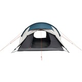 Easy Camp Tunnelzelt Marbella 300 Light Grey hellgrau/blau, mit Vorraum, Modell 2024