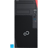 Fujitsu ESPRIMO P6012 (VFY:P612EPC30MIN), PC-System schwarz/rot, Windows 11 Pro 64-Bit