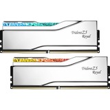 G.Skill DIMM 32 GB DDR5-6400 (2x 16 GB) Dual-Kit	, Arbeitsspeicher silber, F5-6400J3039G16GX2-TR5S, Trident Z5 Royal, INTEL XMP