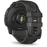 Garmin Instinct 3 - 50 mm, AMOLED, Smartwatch Black, Silikon-Armband