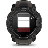 Garmin Instinct 3 - 50 mm, AMOLED, Smartwatch Black, Silikon-Armband