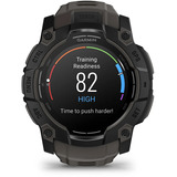 Garmin Instinct 3 - 50 mm, AMOLED, Smartwatch Black, Silikon-Armband
