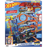Hot Wheels Ultimative Garage, Spielgebäude mit 2 Die-Cast-Autos, Aufbewahrung für mehr als 50 Autos
