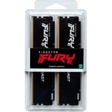 Kingston FURY DIMM 32 GB DDR5-6800 (2x 16 GB) Dual-Kit, Arbeitsspeicher schwarz, KF568C34BBK2-32, FURY Beast, INTEL XMP