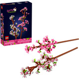 LEGO Botanicals Rosa Blumenstrauß Bundle (mit Vase), Konstruktionsspielzeug 