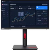 Lenovo ThinkVision T22i-30, LED-Monitor 54.5 cm (21.5 Zoll), schwarz, Full HD, IPS, HDMI, DisplayPort, VGA, Pivot