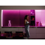 Philips HUE White & Color Ambiance Lightstrip Plus Verlängerung V4 1 Meter, LED-Streifen weiß