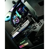 Thermaltake Amalthea Black, Gaming-PC schwarz/transparent, Windows 11 Home 64-Bit