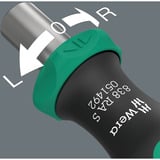 Wera Bit-Satz 838 RA S/4 Christmas 2025, mit Ratschenfunktion schwarz/grün, 1/4", 5-teilig