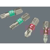 Wera Bit-Satz 838 RA S/4 Christmas 2025, mit Ratschenfunktion schwarz/grün, 1/4", 5-teilig
