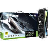 ZOTAC GeForce RTX 4070 Ti AMP Extreme AIRO, Grafikkarte DLSS 3, 3x DisplayPort, 1x HDMI 2.1