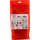 fischer Langschaftdübel DuoXpand 10x160 FUS  hellgrau/rot, 10 Stück