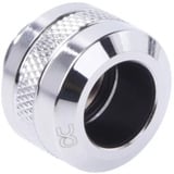 Alphacool Eiszapfen PRO 13mm HardTube Fitting G1/4 - Chrome, Verbindung chrom, 6er Set