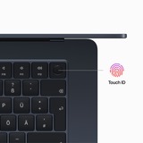 Apple MacBook Air (15") 2023 CTO, Notebook schwarz, M2, 10-Core GPU, macOS Ventura, Deutsch, 1 TB SSD