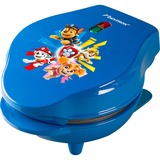 Bestron Paw Patrol Mini-Waffeleisen APP500B blau, 550 Watt