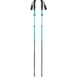 Black Diamond Trekkingstöcke Women`s Distance Carbon FLZ, Fitnessgerät türkis, 1 Paar, 95-110 cm