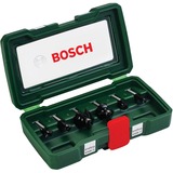 Bosch Heimwerken & Garten Wolfram-Carbide-Fräser-Set, 6-teilig 8mm-Schaft
