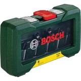 Bosch Heimwerken & Garten Wolfram-Carbide-Fräser-Set, 6-teilig 8mm-Schaft