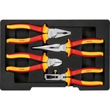 Bosch Professional VDE Zangen-Set Professional, 4-teilig rot/gelb