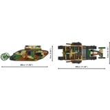 COBI Mark I Male no C.19, Konstruktionsspielzeug Maßstab 1:35