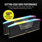 Corsair DIMM 32 GB DDR5-6000 (2x 16 GB) Dual-Kit, Arbeitsspeicher schwarz, CMH32GX5M2E6000C36, Vengeance RGB, INTEL XMP