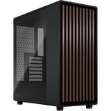 Fractal Design North Charcoal Black TG Dark, Tower-Gehäuse schwarz, Tempered Glass-Version