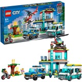 LEGO 60371 City Hauptquartier der Rettungsfahrzeuge, Konstruktionsspielzeug