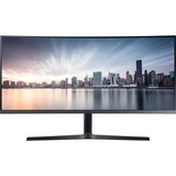 SAMSUNG C34H890WGR, Gaming-Monitor 86 cm(34 Zoll), silber, AMD Free-Sync, USB-C, WQHD, 100Hz Panel