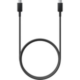 SAMSUNG USB 2.0 Kabel, USB-C Stecker > USB-C Stecker schwarz, 1 Meter, PD, Laden mit bis zu 100 Watt