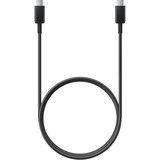 SAMSUNG USB 2.0 Kabel, USB-C Stecker > USB-C Stecker schwarz, 1 Meter, PD, Laden mit bis zu 100 Watt