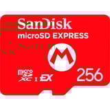 SanDisk Nintendo Switch 2 mircoSD Express Card 256 GB, Speicherkarte im Mario-Design