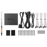 Thermaltake SWAFAN EX14 RGB PC Cooling Fan White TT Premium Edition, Gehäuselüfter weiß, 3er Pack, inkl. Controller, 140 mm